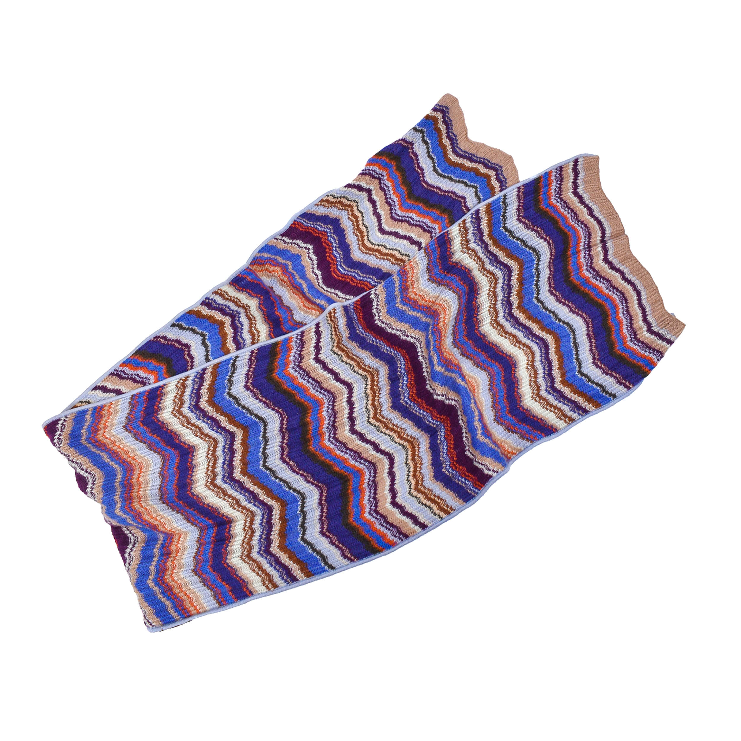 Missoni - Multicolor Wool Shawl 50 x 220